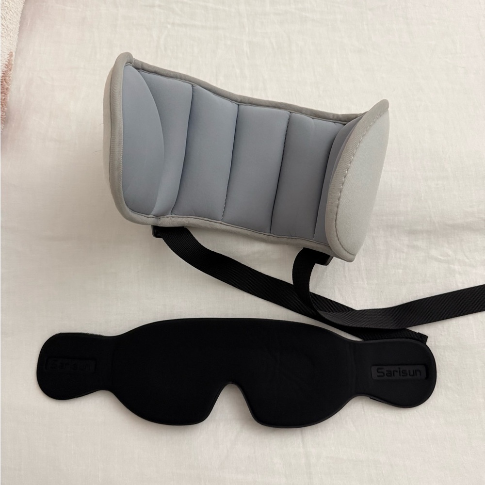 Travel Sleep Mask and Strap